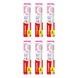 Colgate Gentle Gum Care Manual Toothbrush Soft Bristles 2 Pack Bundle of 6