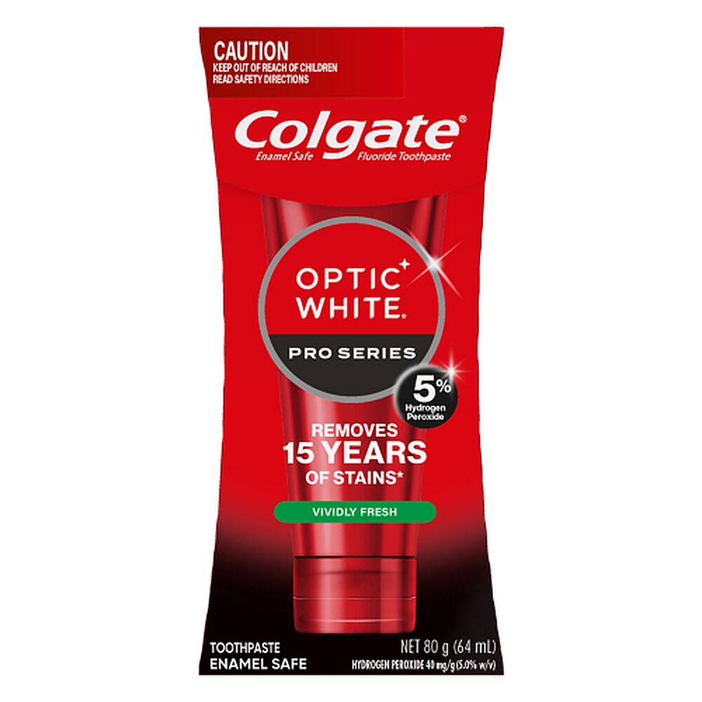 Colgate Optic White Pro Series Vividly Fresh Toothpaste 80g