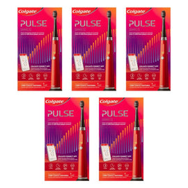 Colgate Pulse Series 2 Connected Electric Toothbrush, 2 Refill Heads Pack of 5