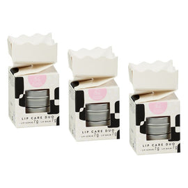 Blissful Moments Lip Care Duo 2 Piece Set Pack of 3