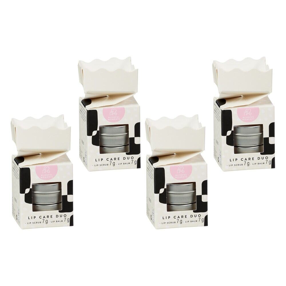 Blissful Moments Lip Care Duo 2 Piece Set Pack of 4
