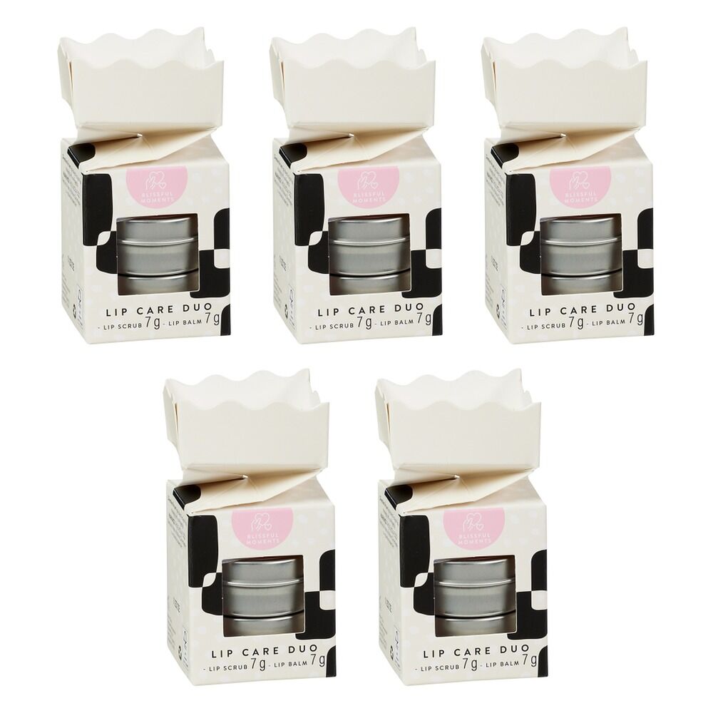 Blissful Moments Lip Care Duo 2 Piece Set Pack of 5