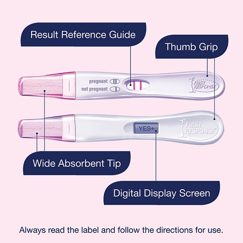 First Response Test & Reassure Pregnancy Test 3 Pack