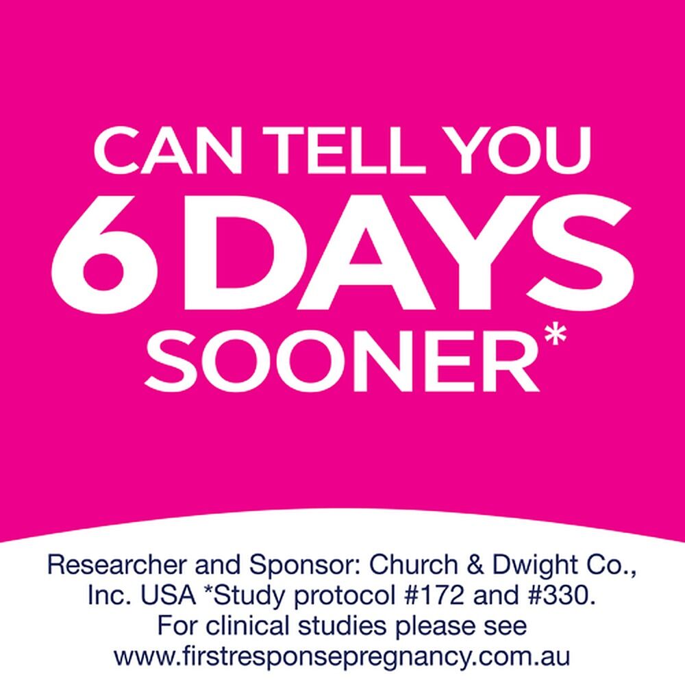 First Response Test & Reassure Pregnancy Test 3 Pack