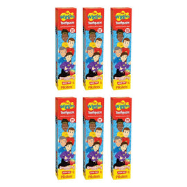 Piksters The Wiggles Kids Toothpaste Strawberry 2-5 Years 96g Pack of 6