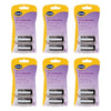 Scholl ExpertCare File and Smooth 2 in 1 Roller Head 2 Pack Bundle of 6