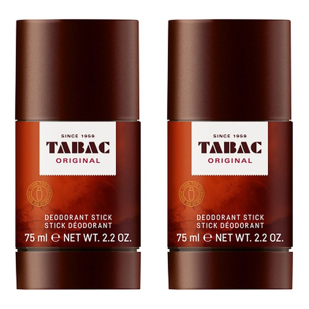 Tabac Original Deodorant Stick, 75mL Pack of 2