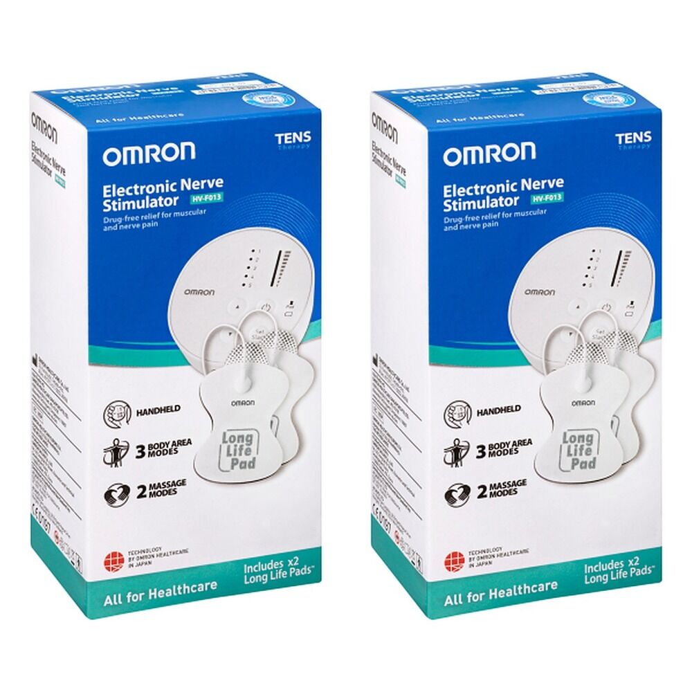 Omron HVF013 TENS Therapy Device Pack of 2