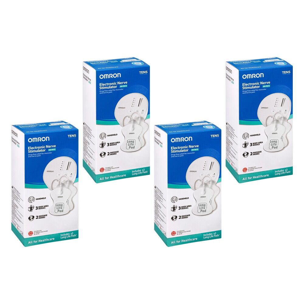 Omron HVF013 TENS Therapy Device Pack of 4