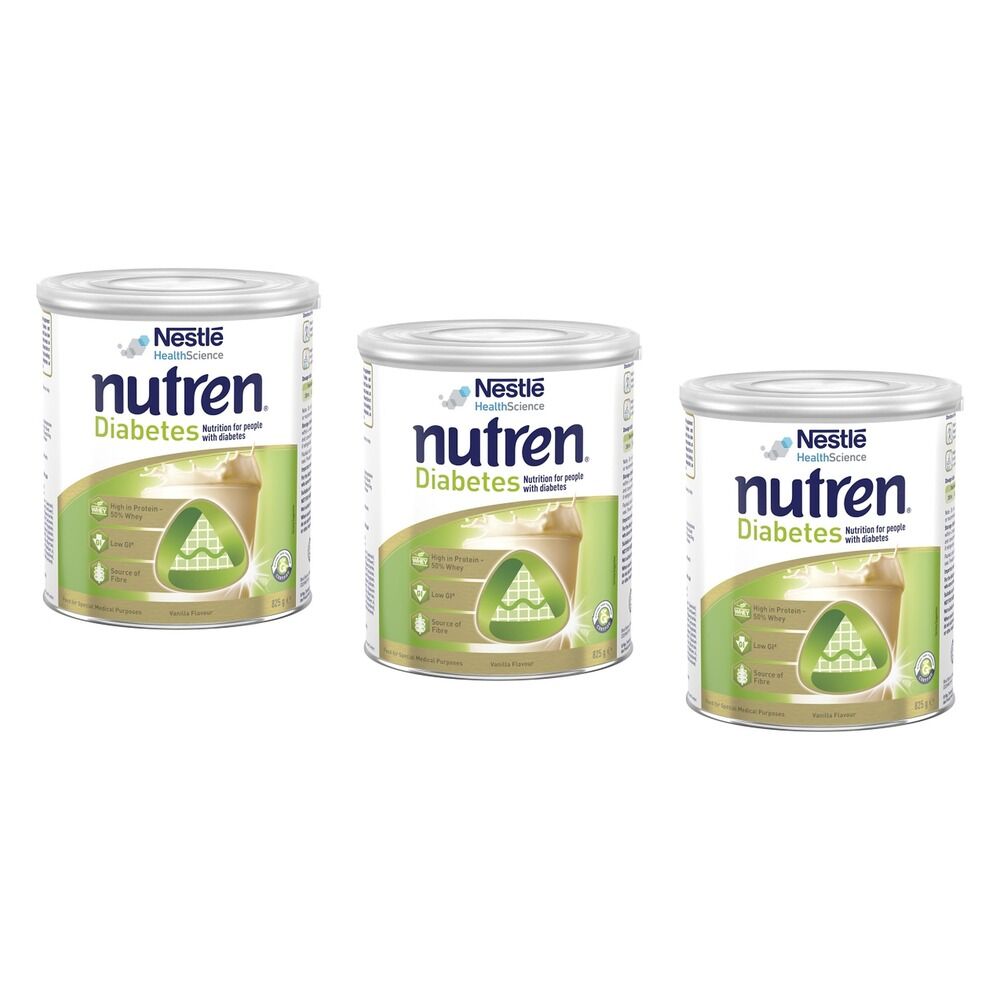 Nutren Diabetes Nutritional Powder 825g Pack of 3