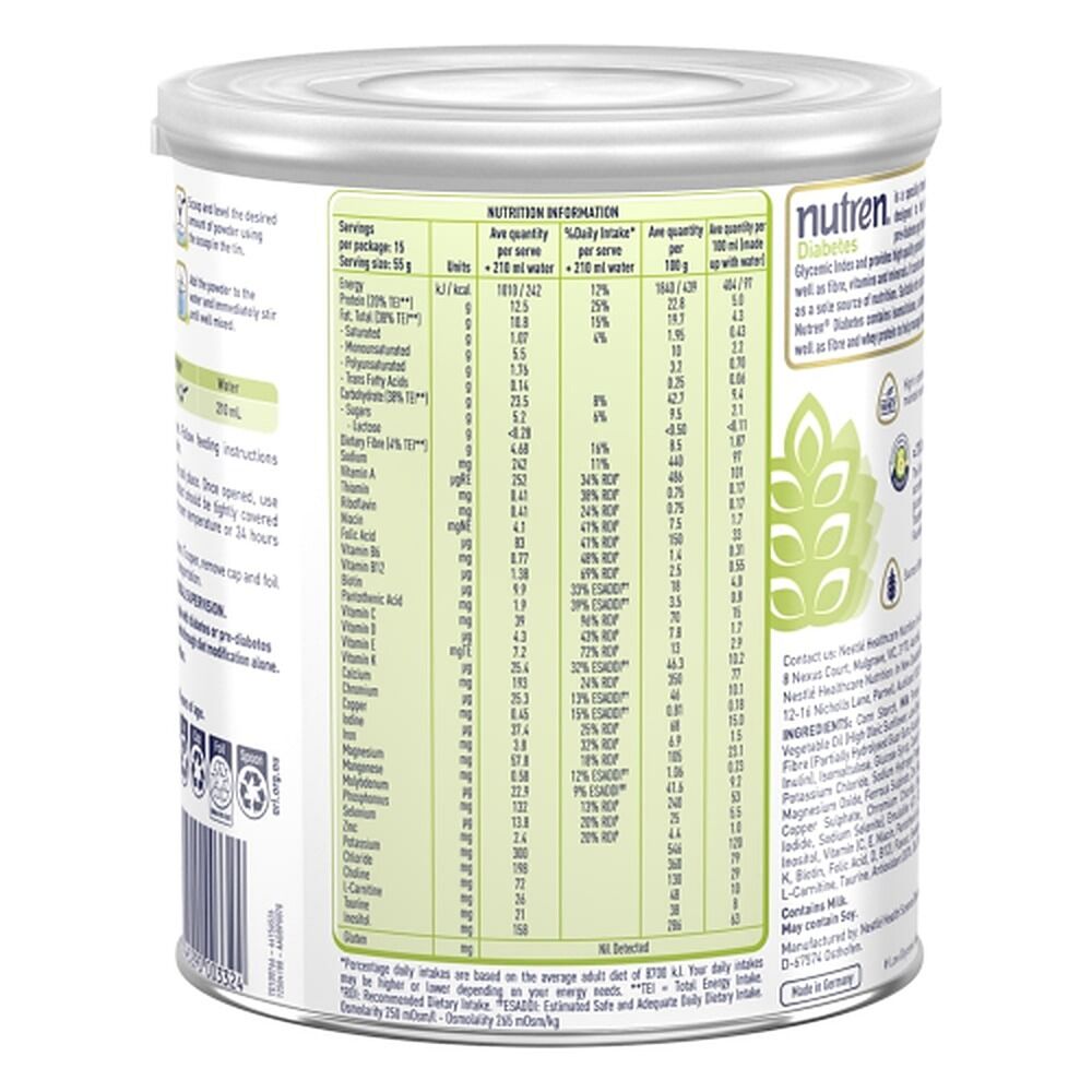 Nutren Diabetes Nutritional Powder 825g