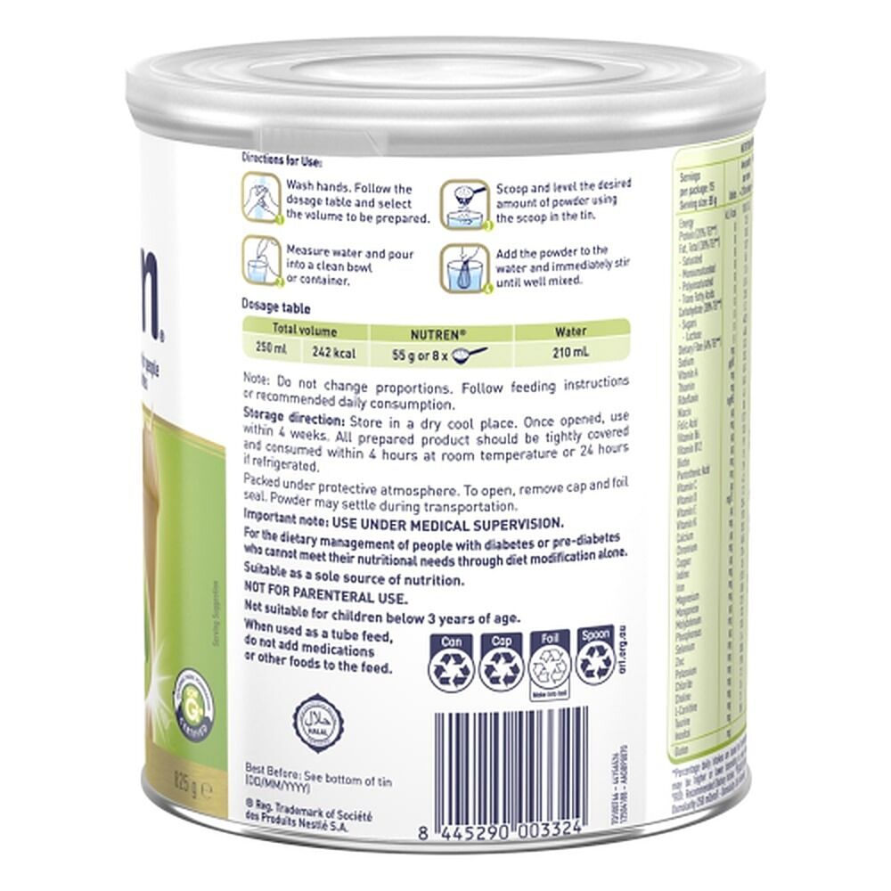 Nutren Diabetes Nutritional Powder 825g