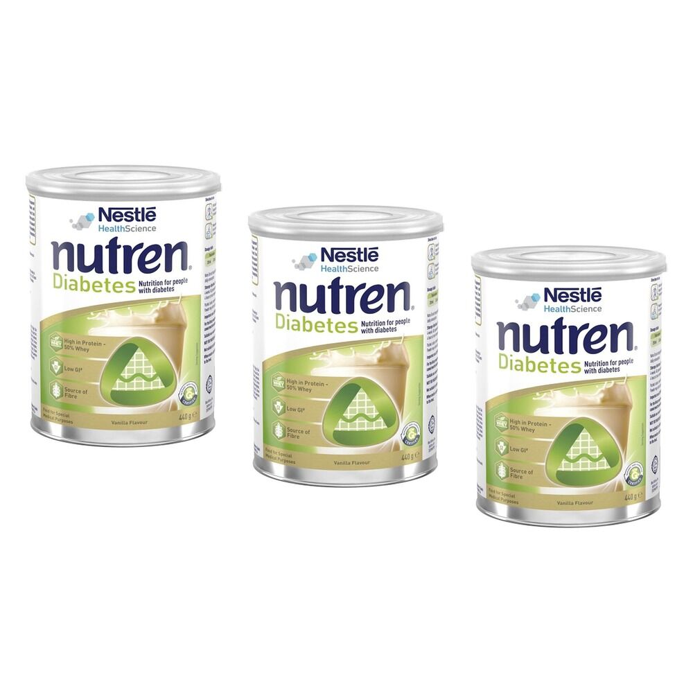 Nutren Diabetes Nutritional Powder 400g Pack of 3