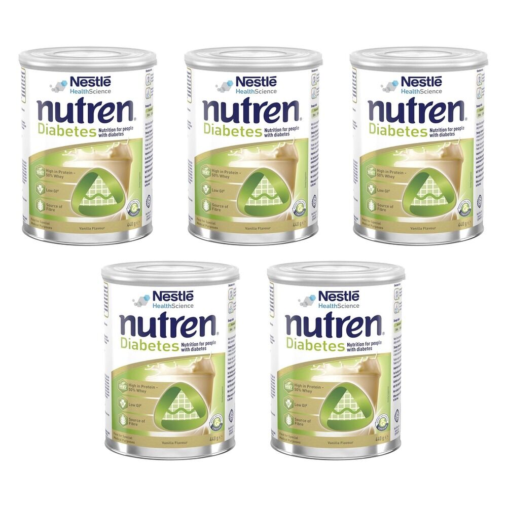 Nutren Diabetes Nutritional Powder 400g Pack of 5