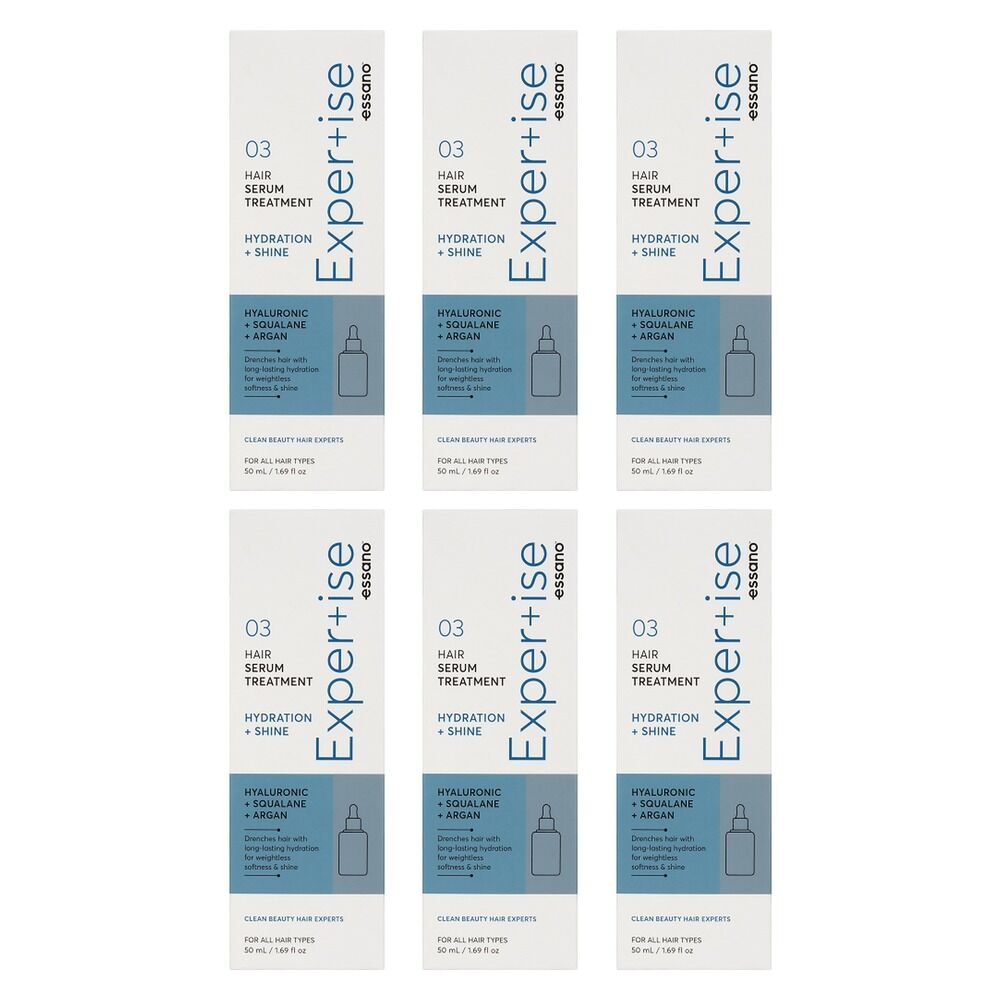 Essano Expertise Hydration + Shine Treatment 50mL Pack of 6