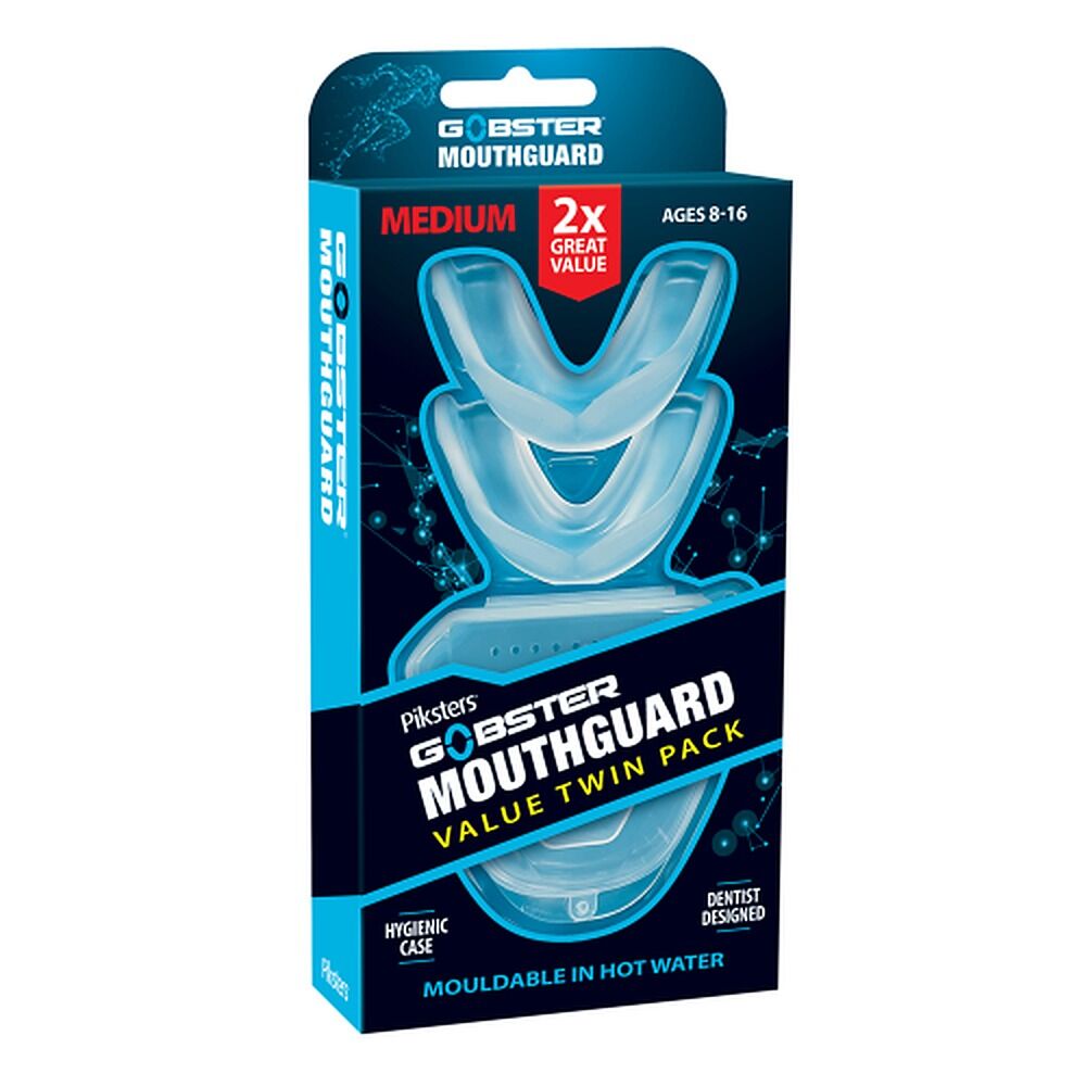 Piksters Gobsters Mouthguard Medium 2 Pack