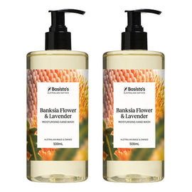Bosisto's Banksia Flower and Lavender Hand Wash 500mL x 3 Bundle of 2