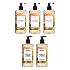 Bosisto's Banksia Flower and Lavender Hand Wash 500mL x 3 Bundle of 5