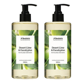 Bosisto's Desert Lime and Eucalyptus Hand Wash 500mL x 3 Bundle of 2