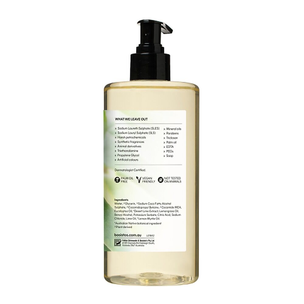 Bosisto's Desert Lime and Eucalyptus Hand Wash 500mL x 3
