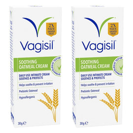 Vagisil Soothing Oatmeal Cream 30g Pack of 2