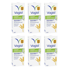 Vagisil Soothing Oatmeal Cream 30g Pack of 6
