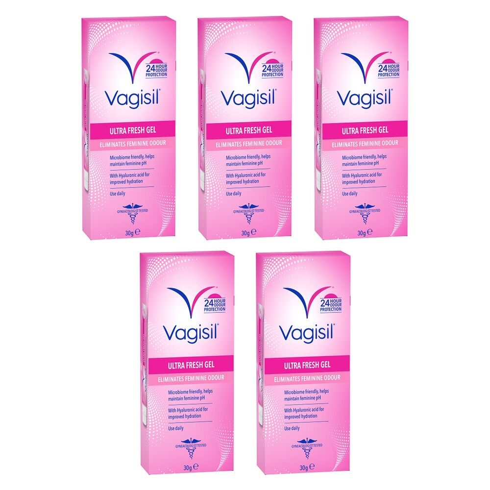 Vagisil Ultra Fresh Gel 30g Pack of 5