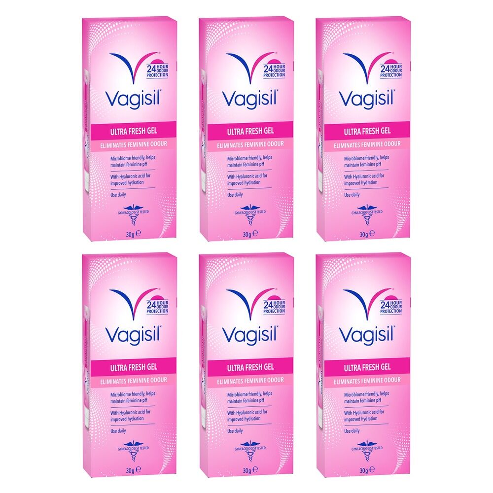 Vagisil Ultra Fresh Gel 30g Pack of 6