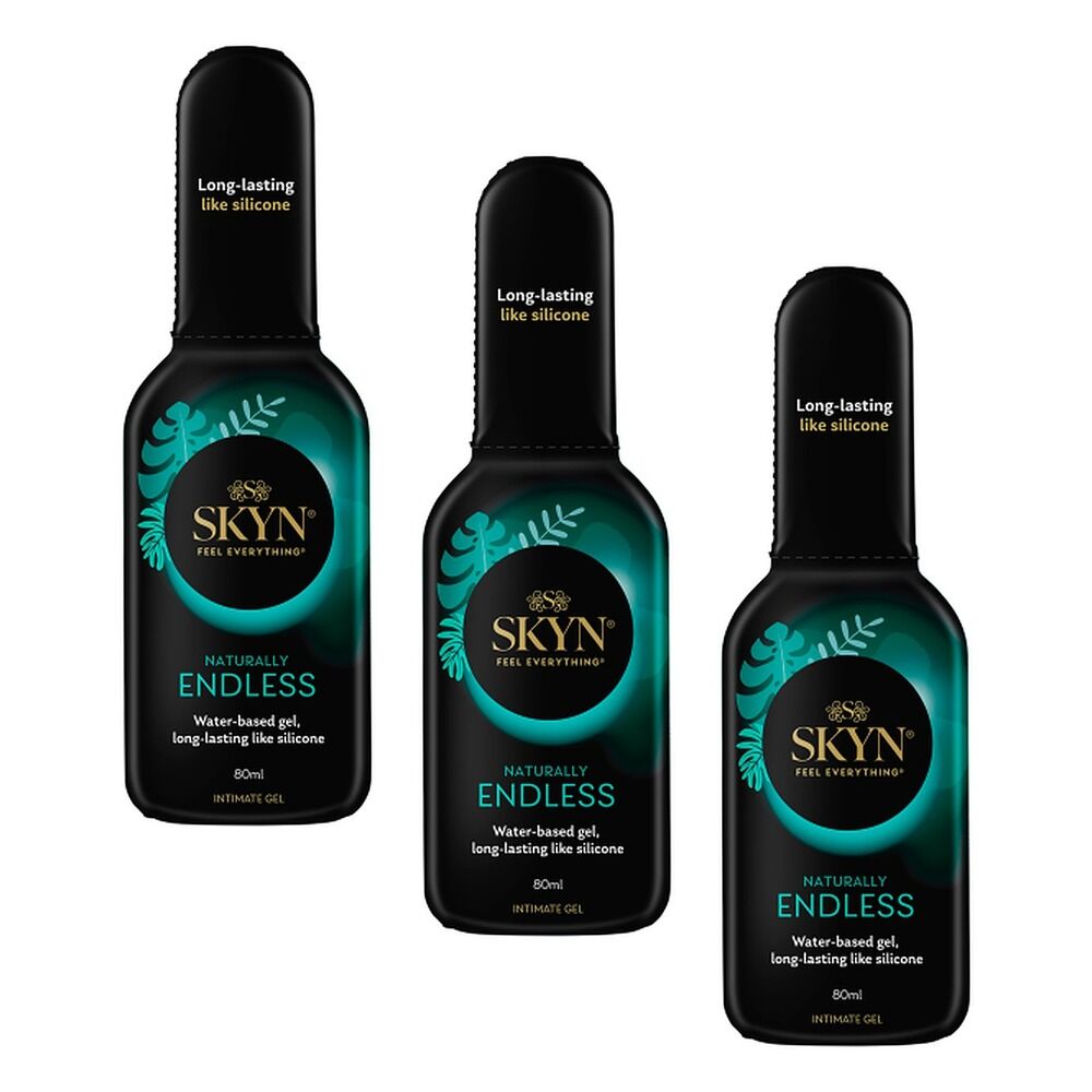 Skyn Naturally Endless Intimate Gel 80mL Pack of 3