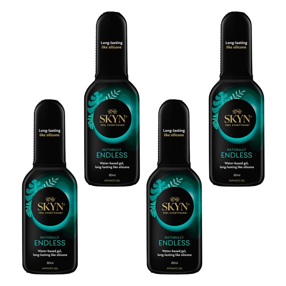 Skyn Naturally Endless Intimate Gel 80mL Pack of 4