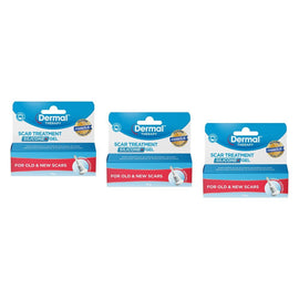 Dermal Therapy Scar Treatment Silicone+ Gel 10g Pack of 3