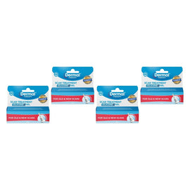 Dermal Therapy Scar Treatment Silicone+ Gel 10g Pack of 4