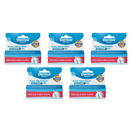 Dermal Therapy Scar Treatment Silicone+ Gel 10g Pack of 5