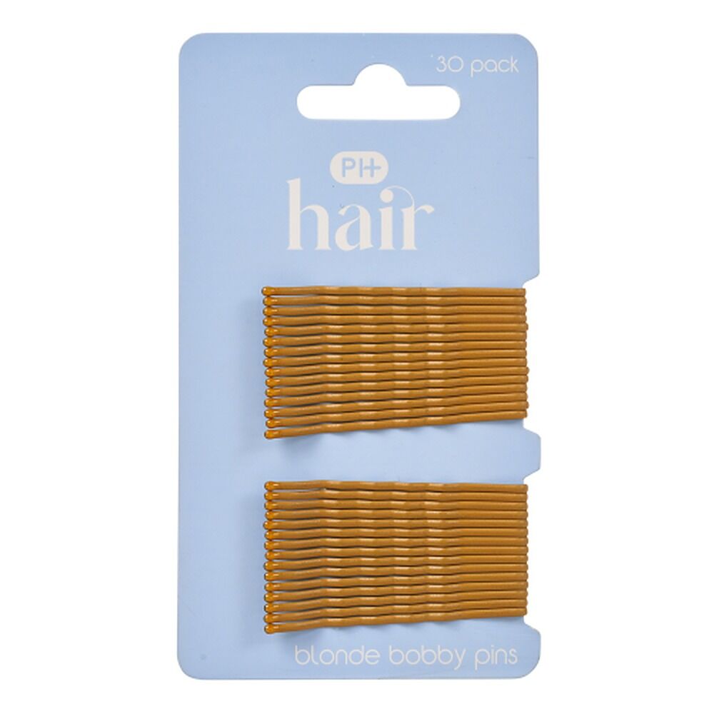Pharmacy Health Blending Bobby Pins Blonde 30 Pack