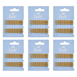 Pharmacy Health Thick Bobby Pins Blonde 10 Pack Bundle of 6