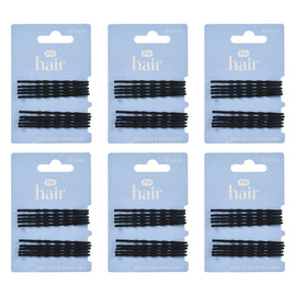 Pharmacy Health Thick Bobby Pins Black 10 Pack Bundle of 6