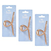 Pharmacy Health Twist Claw Clip Gold Pack of 3
