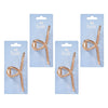 Pharmacy Health Twist Claw Clip Gold Pack of 4