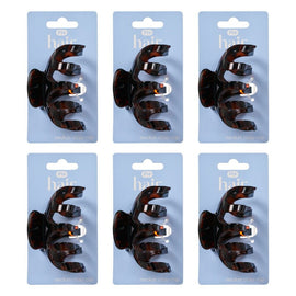 Pharmacy Health Medium Claw Clip Tortoiseshell Pack of 6