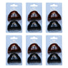 Pharmacy Health Small Half Moon Claw Clip 2 Pack Bundle of 6