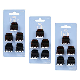 Pharmacy Health Small Claw Clips 5 Pack Bundle of 3