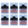 Pharmacy Health Large Matte Claw Clips 2 Pack Bundle of 6