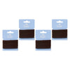Pharmacy Health Thick Elastics Brunette 10 Pack Bundle of 4