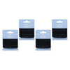 Pharmacy Health Thick Elastics Black 10 Pack Bundle of 4
