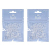 Pharmacy Health Polybands Clear 100 Pack Bundle of 2