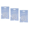 Pharmacy Health Polybands Clear 100 Pack Bundle of 3