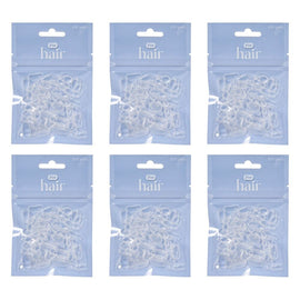 Pharmacy Health Polybands Clear 100 Pack Bundle of 6