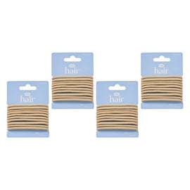 Pharmacy Health Thick Elastics Blonde 10 Pack Bundle of 4