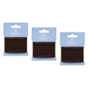 Pharmacy Health Thin Elastics Brunette 20 Pack Bundle of 3