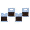 Pharmacy Health Thin Elastics Brunette 20 Pack Bundle of 4